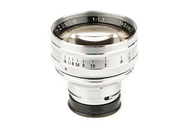 Lot 417 - A Zunow Opt. S-Zunow f/1.1 50mm Lens