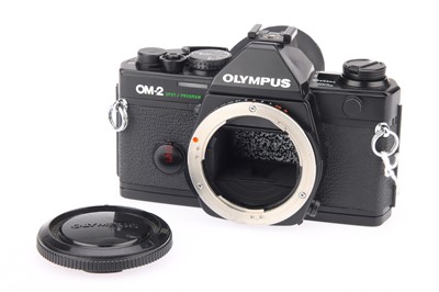 Lot 180 - An Olympus OM-2 Spot Program SLR Camera Body