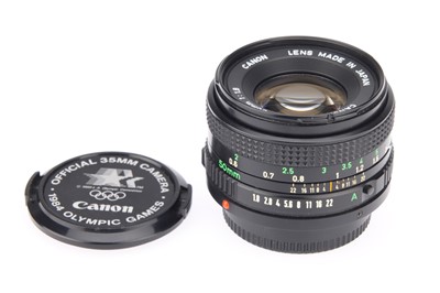 Lot 168 - A Canon FD f/1.8 50mm Lens