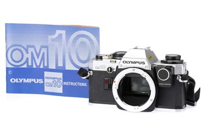 Lot 182 - An Olympus OM10 SLR Camera Body