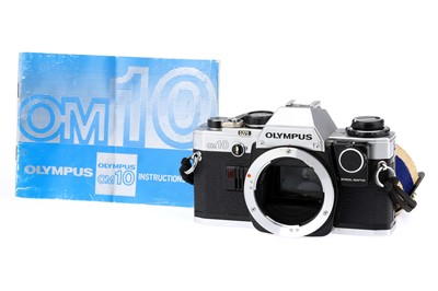 Lot 183 - An Olympus OM10 SLR Camera Body
