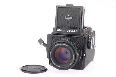 Lot 242 - A Mamiya M645J Medium Format Camera