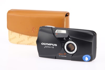 Lot 100 - An Olympus MJU II Compact Camera