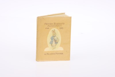 Lot 451 - Potter (Beatrix) Peter Rabbit's Almanac For 1929