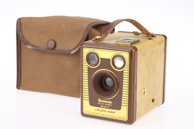 Lot 125 - A Kodak Brownie Six-20 Model F Camera