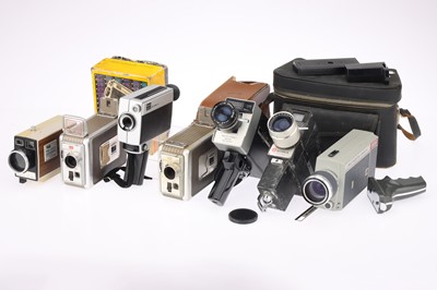 Lot 366 - A Selection of Various Cine Cameras