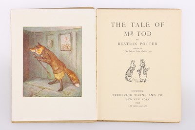 Lot 458 - Potter (Beatrix), The Tale Of Mr. Tod