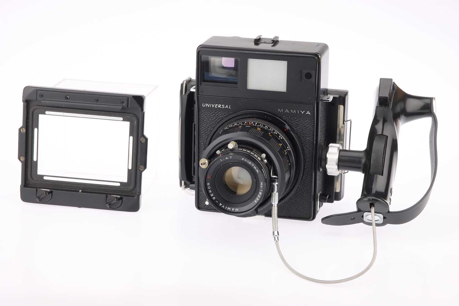 Lot 206 - A Mamiya Universal Press Medium Format Rangefinder Camera