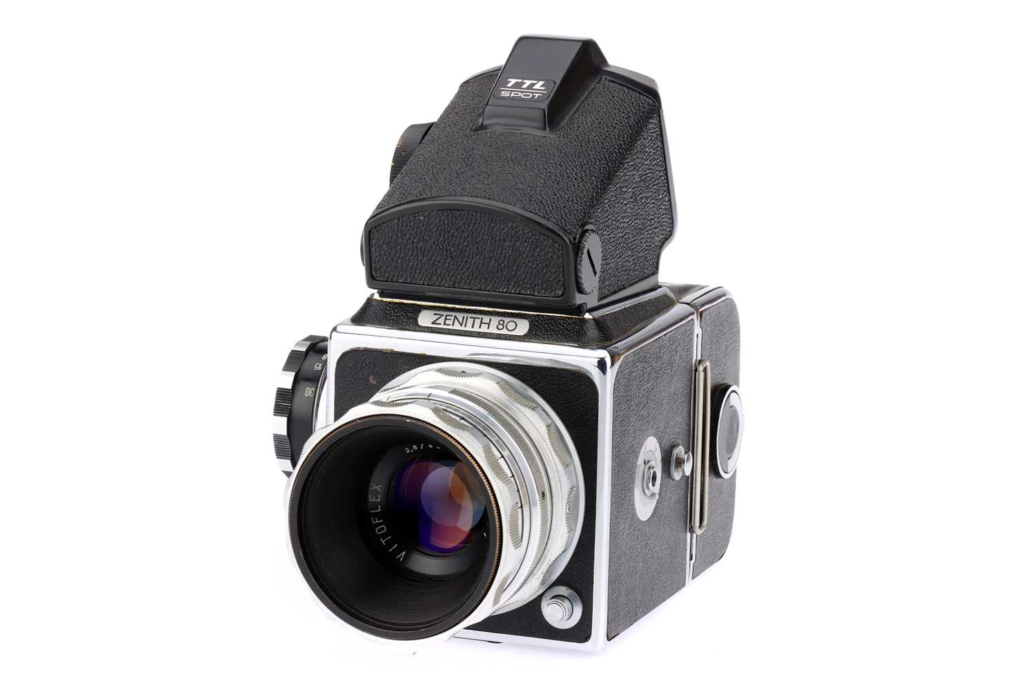 Lot 199 - A Kiev Arsenal Zenith 80 Medium Format SLR
