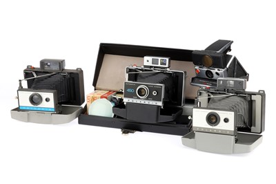 Lot 283 - A Selection of Polaroid Land Instant Cameras