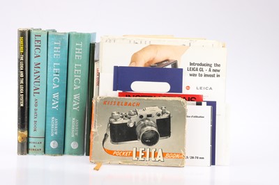 Lot 311 - A Collection of Leica Books and Brochures