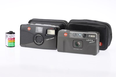 Lot 109 - Two Leica Mini Compact 35mm Cameras