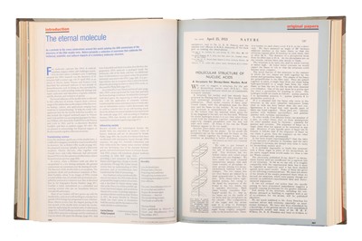 Lot 244 - An Important Collection of 17 Period Articles Documenting the Discovery of DNA