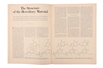 Lot 244 - An Important Collection of 17 Period Articles Documenting the Discovery of DNA