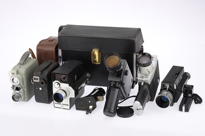 Lot 352 - A Selection of Various Cine Camera