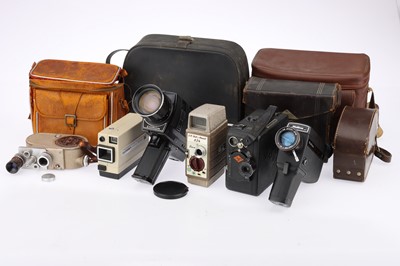 Lot 354 - A Selection of Various Cine Cameras