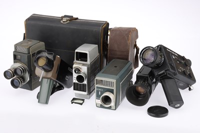 Lot 355 - A Selection of Various Cine Cameras