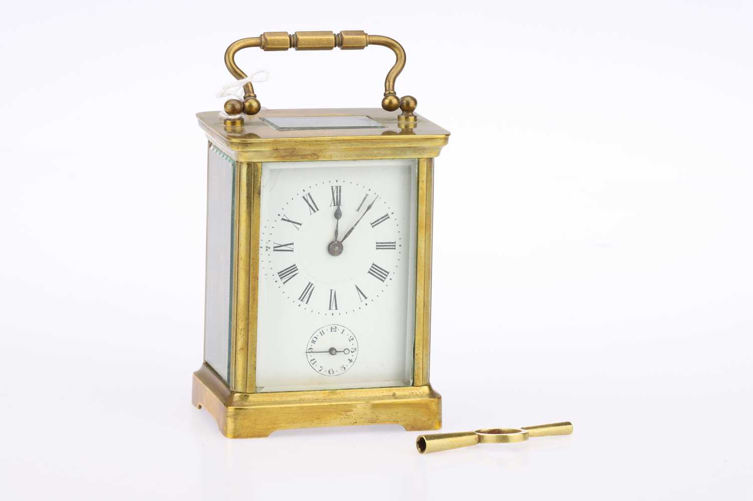 Lot 486 - Small French Carriage Clock