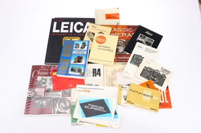 Lot 312 - A Selection of Classic Camera Books and Leica Literature