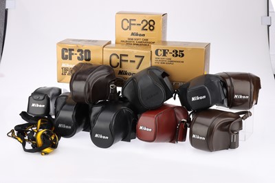 Lot 317 - A Selection of Nikon Semi-Soft Ever Ready Camera Cases