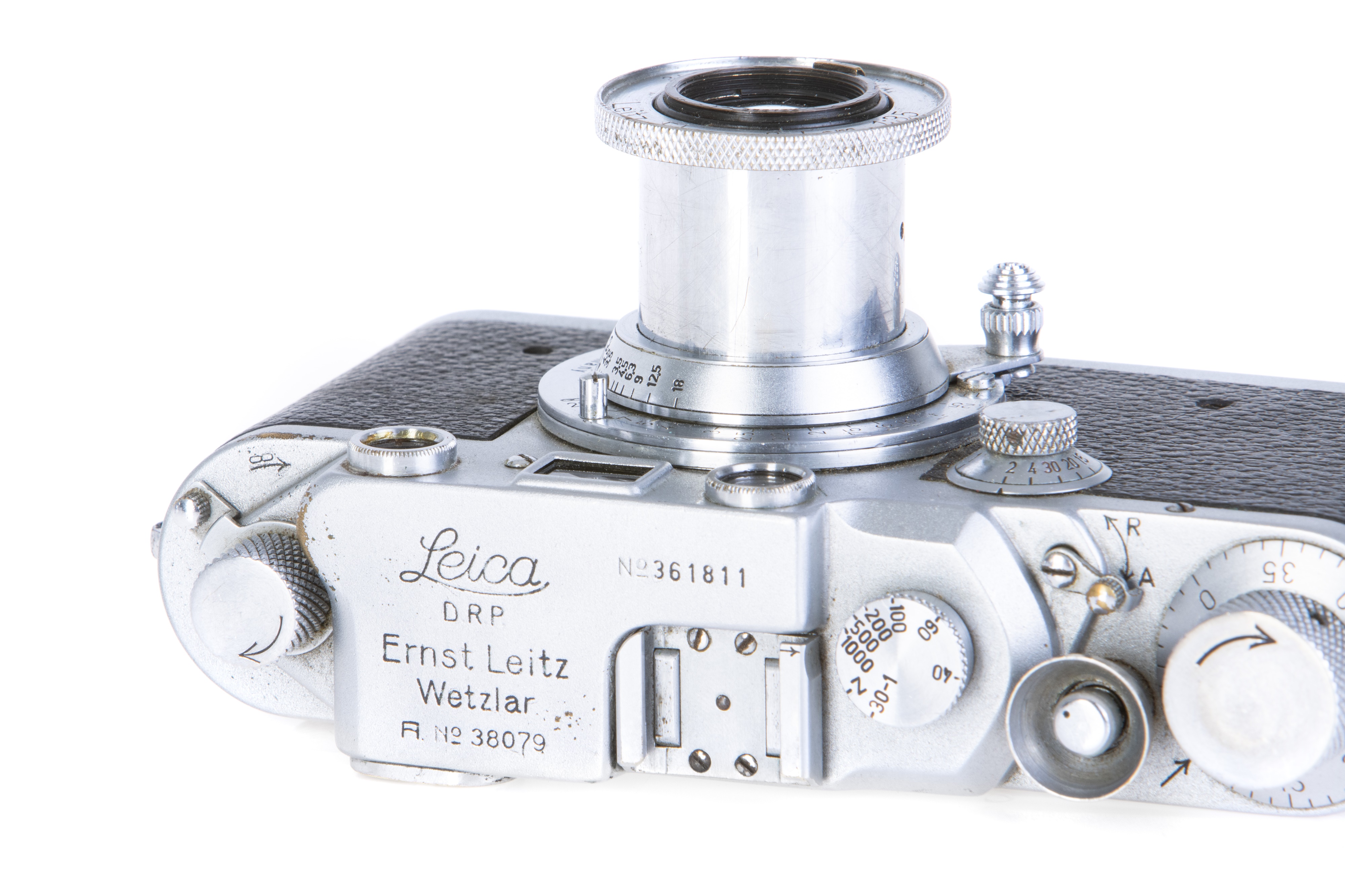 Lot 6 A Leica IIIc 'LuftwaffenEigentum' Rangefinder