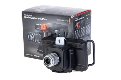 Lot 360 - A Blackmagic Studio Camera 4k Plus Digital Boardcast Camera