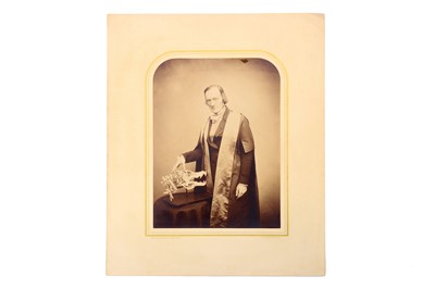 Lot 270 - A Group of 19th Century Photographs of Famous Scientists Including Prof. Owen