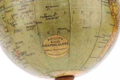 Lot 43 - A Pair of Philips 4in Terrestrial & Celestial Globes