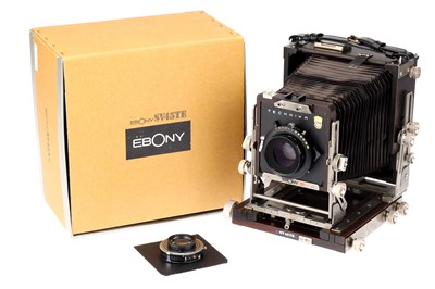 Lot 208A - An Ebony SV45TE 5x4" Large Format Field Camera