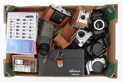 Lot 318 - Seven Film and Movie Cameras