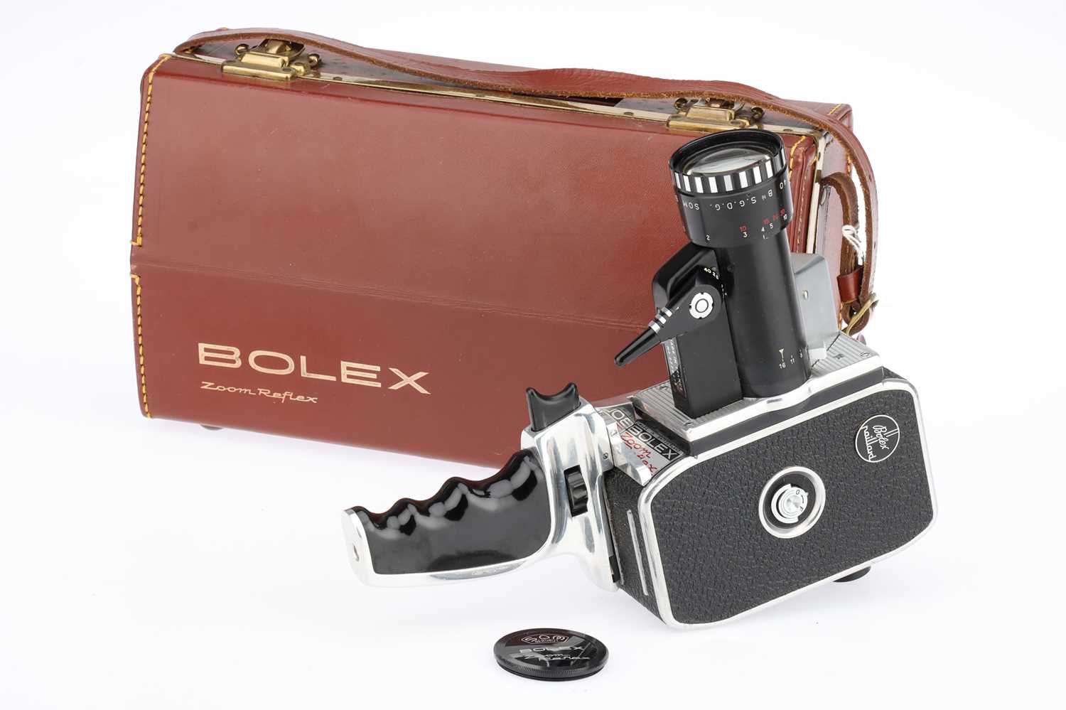 Lot 671 - A Bolex P1 Zoom Reflex 8mm Motion Picture Camera