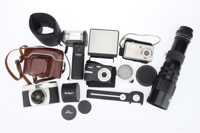 Lot 449 - A Selection of Various Cameras and Acessories