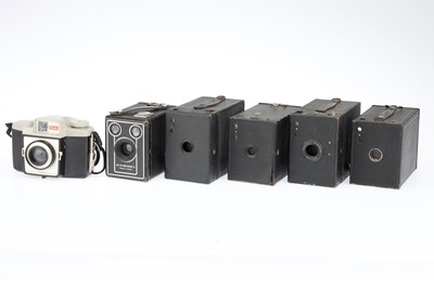 Lot 322 - A Group of Kodak Box Cameras