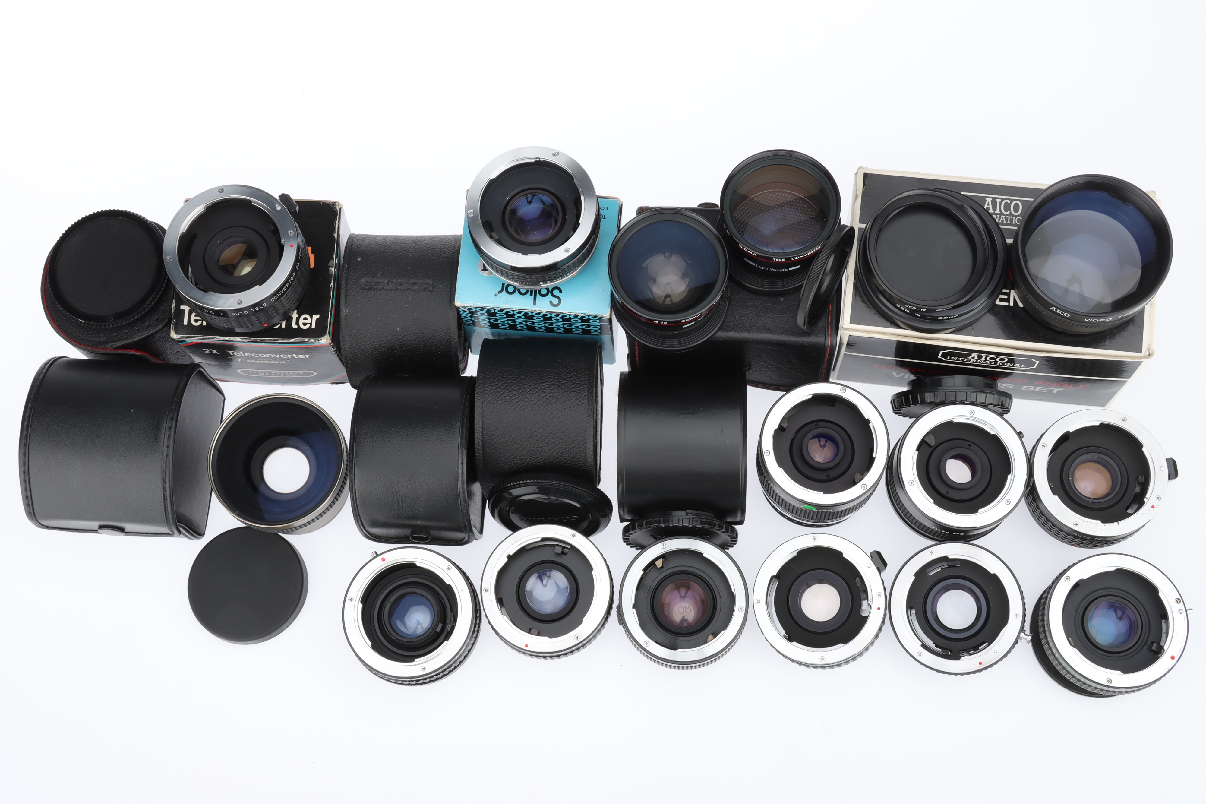 Lot 336 A Collection of Lens Converters