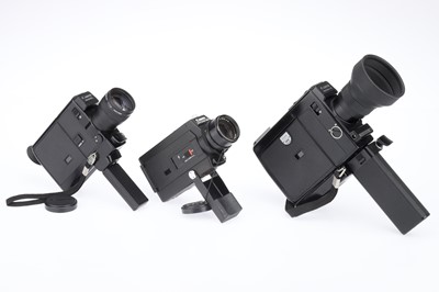 Lot 661 - Three Canon Super 8 Motion Picture Cameras.