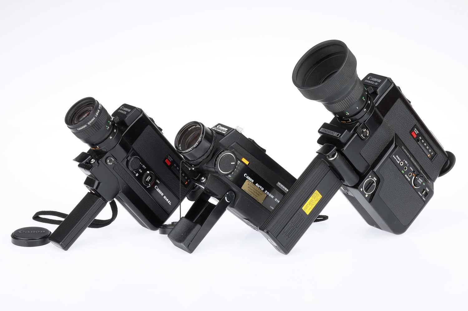 Lot 661 - Three Canon Super 8 Motion Picture Cameras.