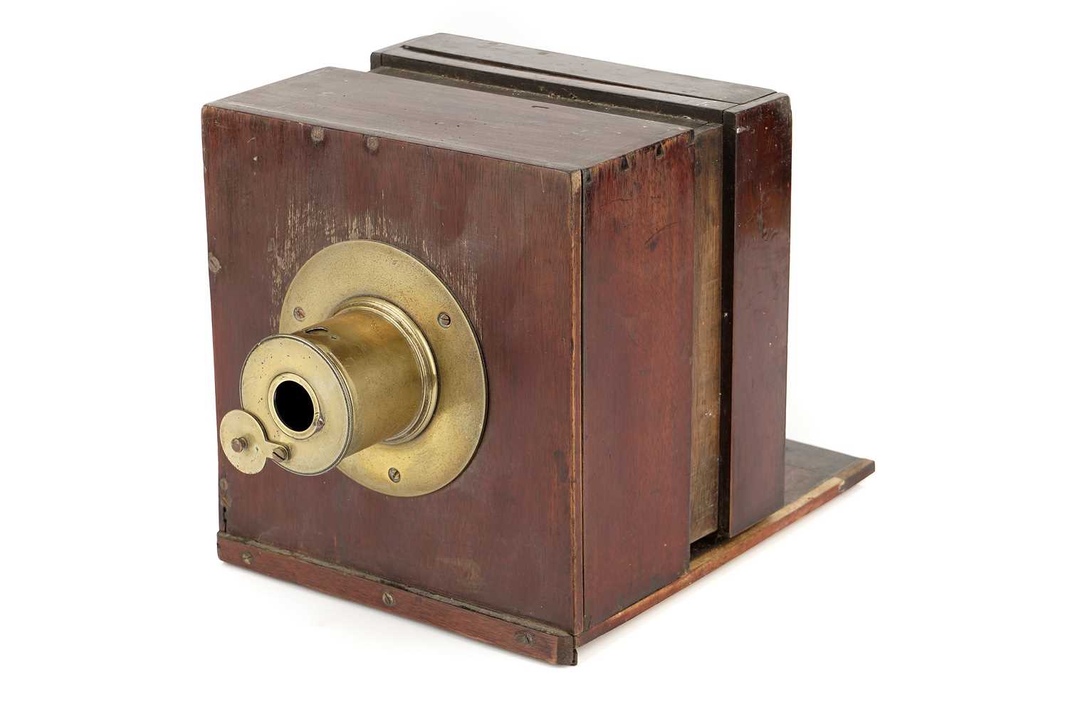 Letterbox Camera Lot 454 - An Unusual Daguerreotype Sliding Box Camera,
