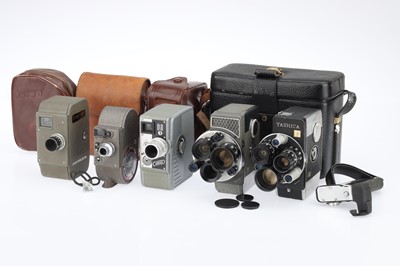 Lot 656 - A Mixed Selection of 8mm Motion Picture Cameras