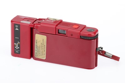 Lot 196 - An Olympus XA3 Red Edition 35mm Compact Camera