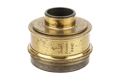 Lot 456 - A Grubb 'C' Brass Lens