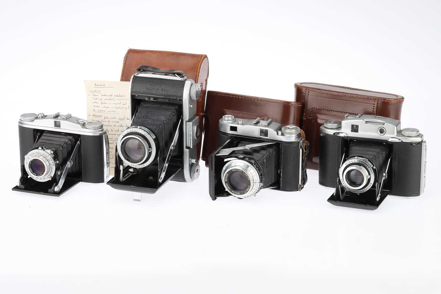 Lot 238 - A Selection of Roll Film Medium Format Folding Cameras