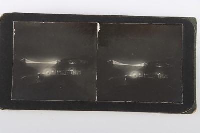 Lot 698 - Three Holmes Style Stereoscopes & a Selection of Cards