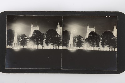 Lot 698 - Three Holmes Style Stereoscopes & a Selection of Cards