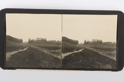 Lot 698 - Three Holmes Style Stereoscopes & a Selection of Cards