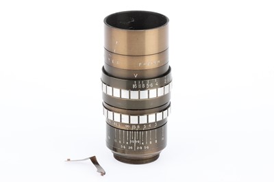 Lot 377 - A Dallmeyer 51mm f/1.9 TV Camera Lens