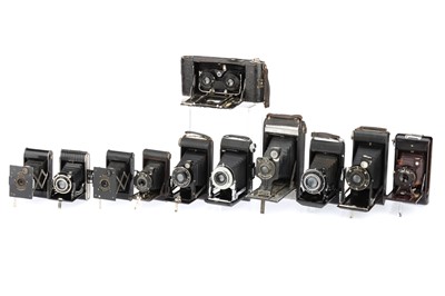 Lot 229 - A Selection of Folding Cameras