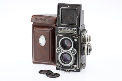 Lot 231 - A Rollei Rolleiflex 3.5E Medium Format TLR Camera
