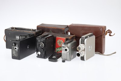 Lot 654 - A Selection of Clockwork Motion Picture Cameras