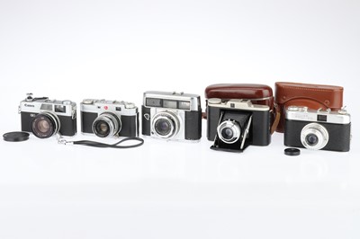 Lot 119 - A Selection of 35mm Rangefinder Cameras