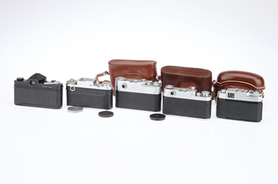 Lot 120 - A Selection of Various 35mm Cameras